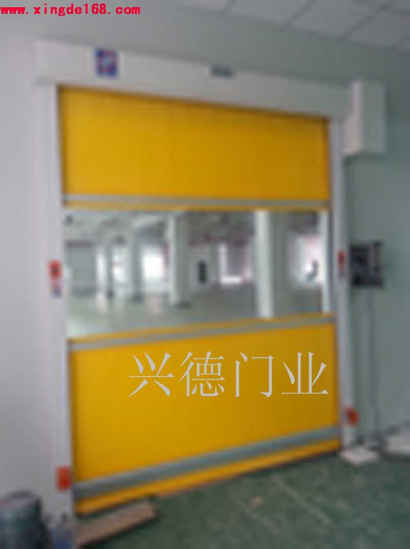 快速門要想安裝,調式好,快速門廠家興德門業