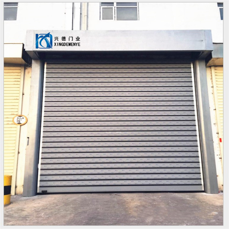 佛山興德硬質渦輪快速門的工作原理